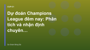 Read more about the article Dự đoán Champions League đêm nay: Phân tích và nhận định chuyên sâu